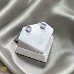Khuyên tai vàng trắng (mã KT 5395)